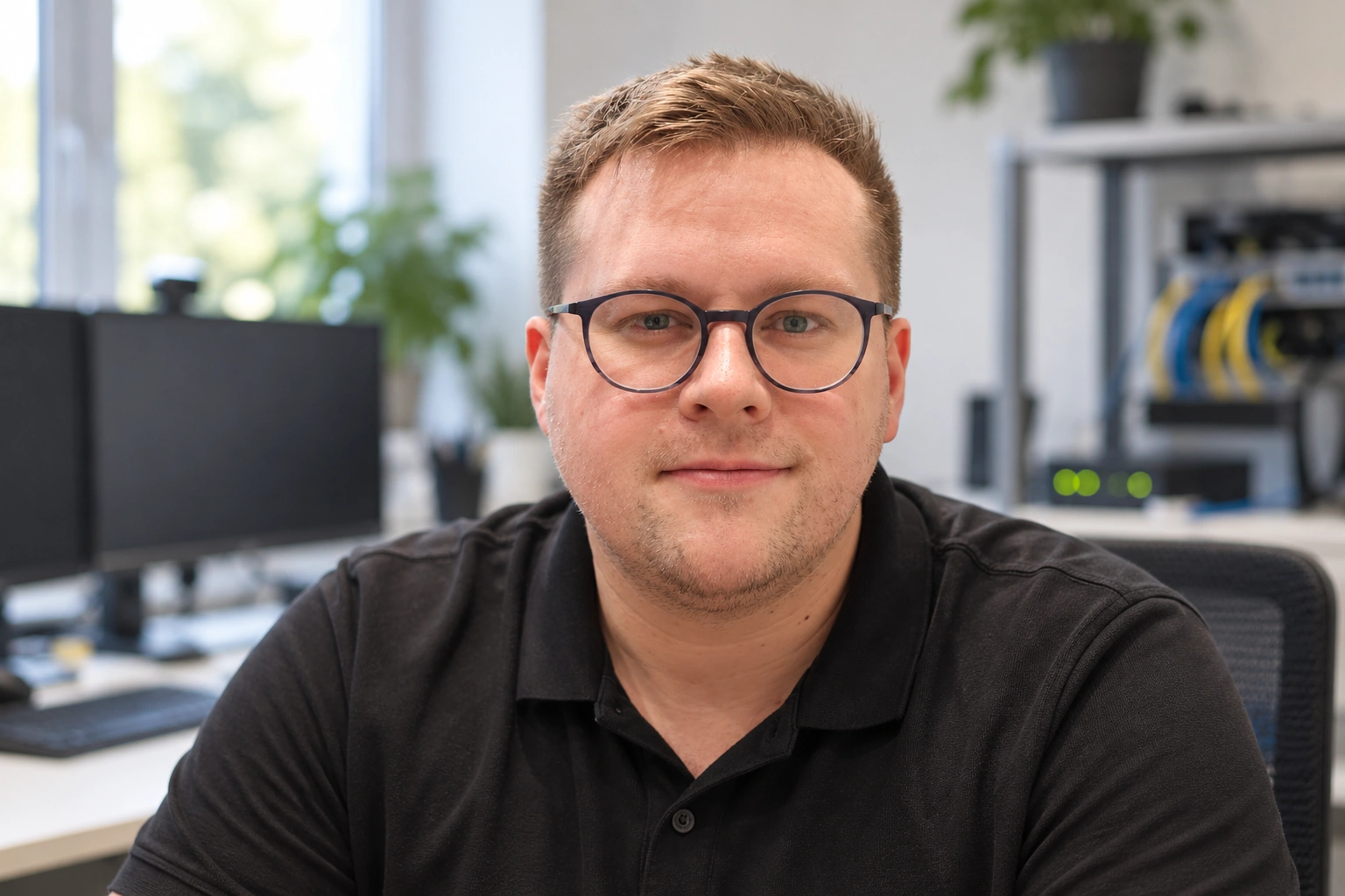 Porträt von Christoph Troiber.